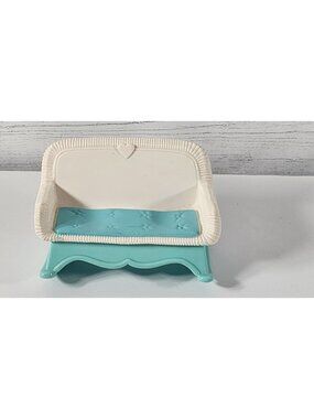 1993 FISHER PRICE ROCKING ROCKER SOFA LOVE SEAT PORCH GLIDER DREAM DOLLHOUSE OG